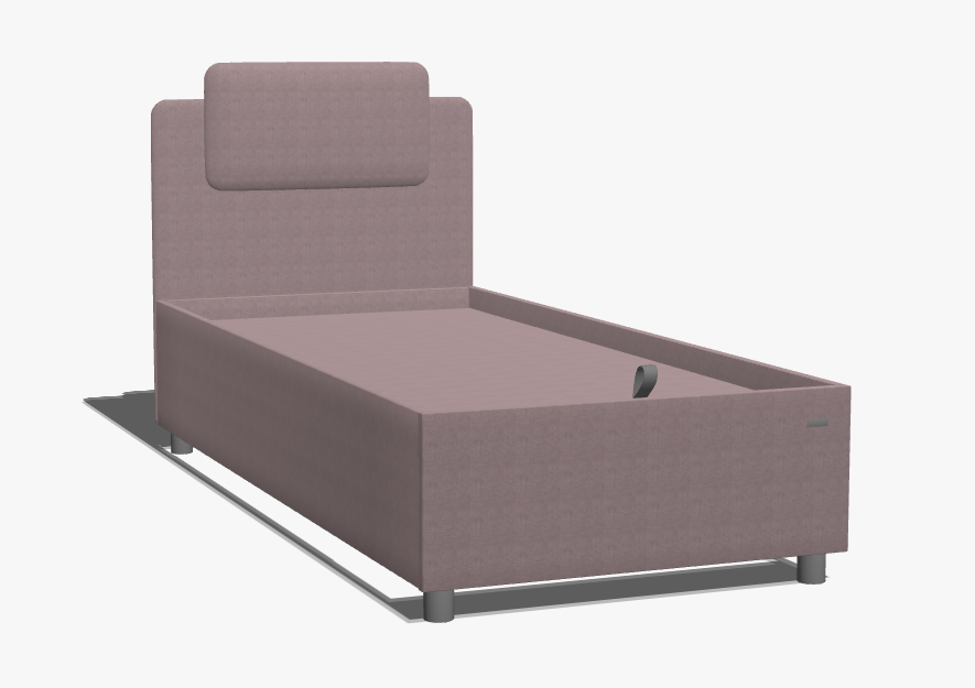 Letto mit Kissen
